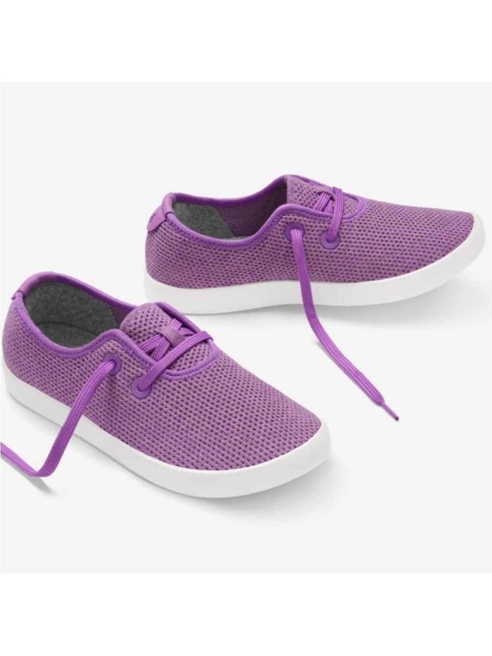 NIB Allbirds Tree Skippers Lux Purple Blizzard Knit Sneakers Women’s Size 8